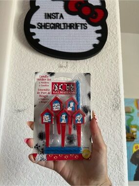 101 dalmatians candle set